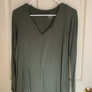 Army green long sleeve
